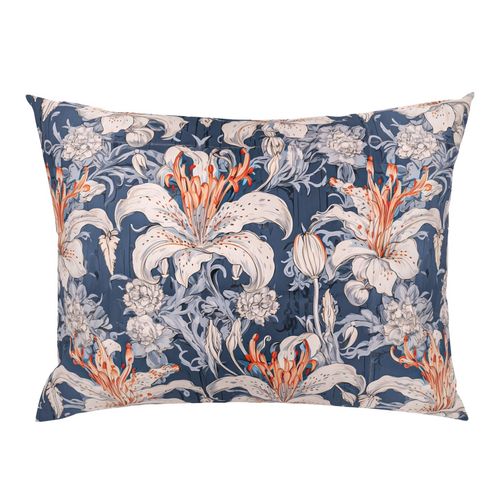 Atlanta Fabrics Tigerlily Royal Fabric | Atlanta Fabrics