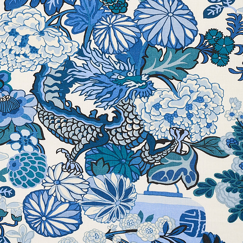 CHIANG MAI DRAGON CHINA BLUE