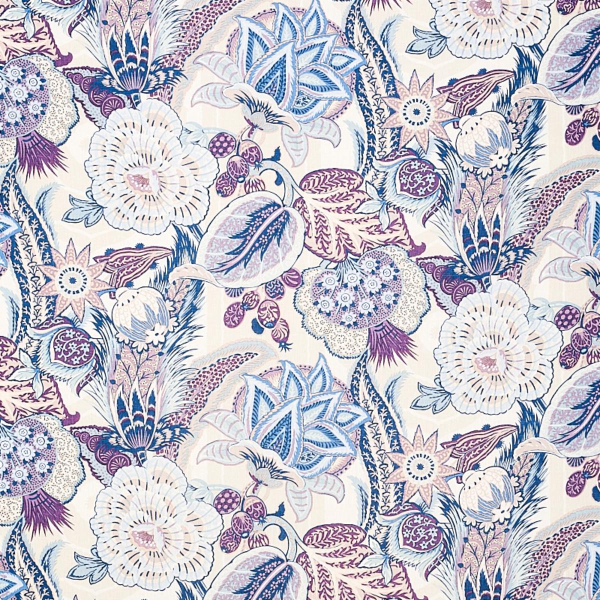 ZANZIBAR LINEN PRINT HYACINTH