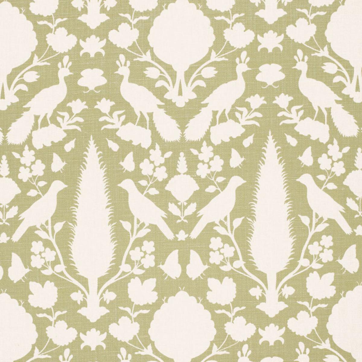 Schumacher CHENONCEAU SAGE Fabric | Atlanta Fabrics
