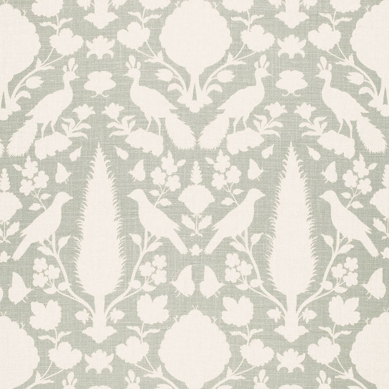 Schumacher CHENONCEAU AQUAMARINE Fabric | Atlanta Fabrics