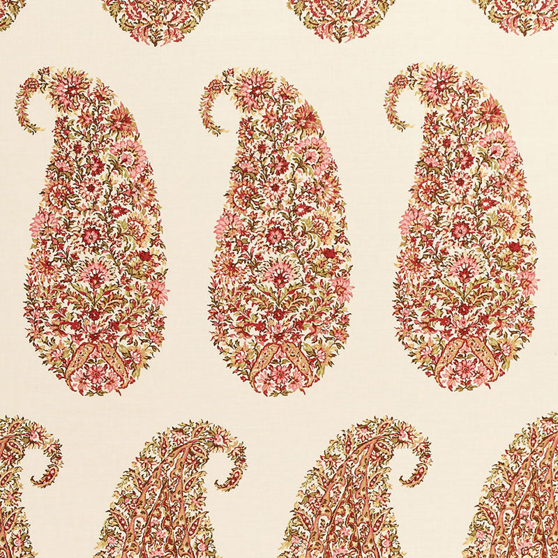 Schumacher SHIRALA PAISLEY BERRY  | Atlanta Fabrics