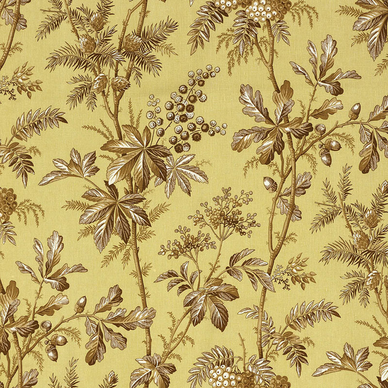 Schumacher BRANTWOOD VINE PEAR  | Atlanta Fabrics