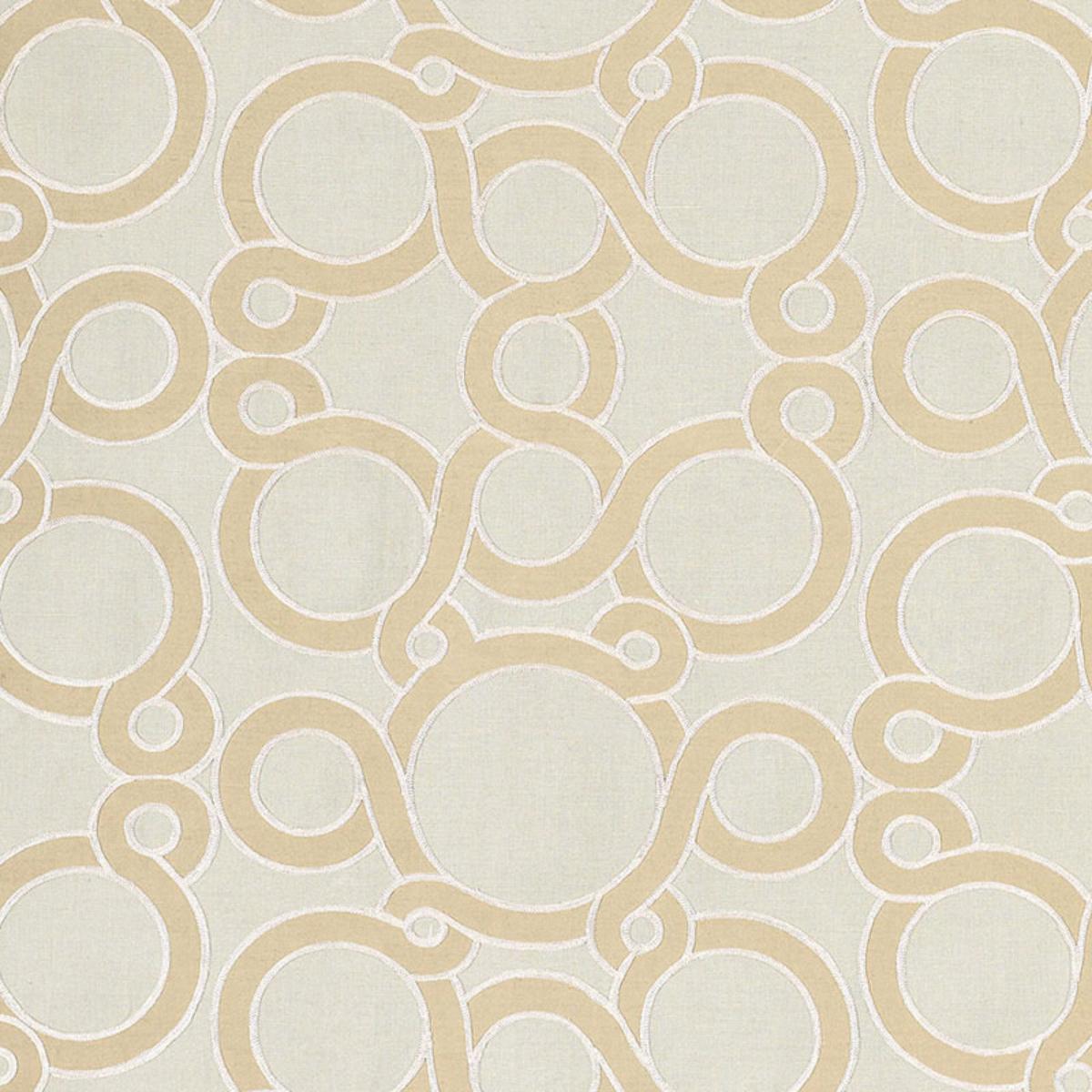 SCHUMACHER Conundrum ICE MILK FABRIC | Atlanta Fabrics