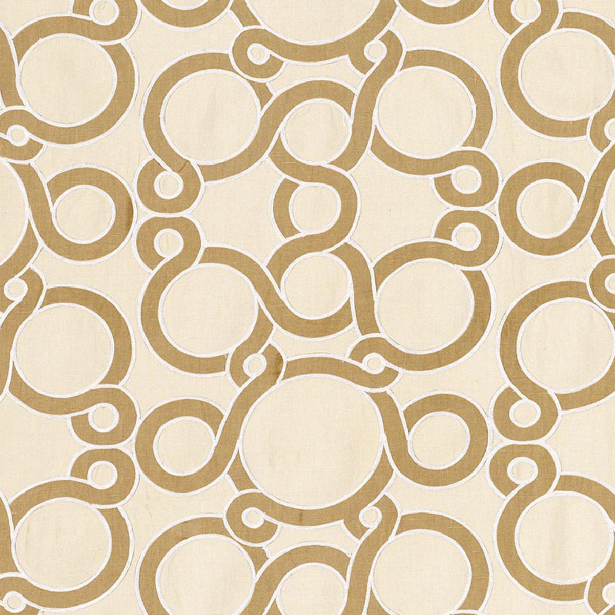 SCHUMACHER Conundrum BISCUIT FABRIC | Atlanta Fabrics