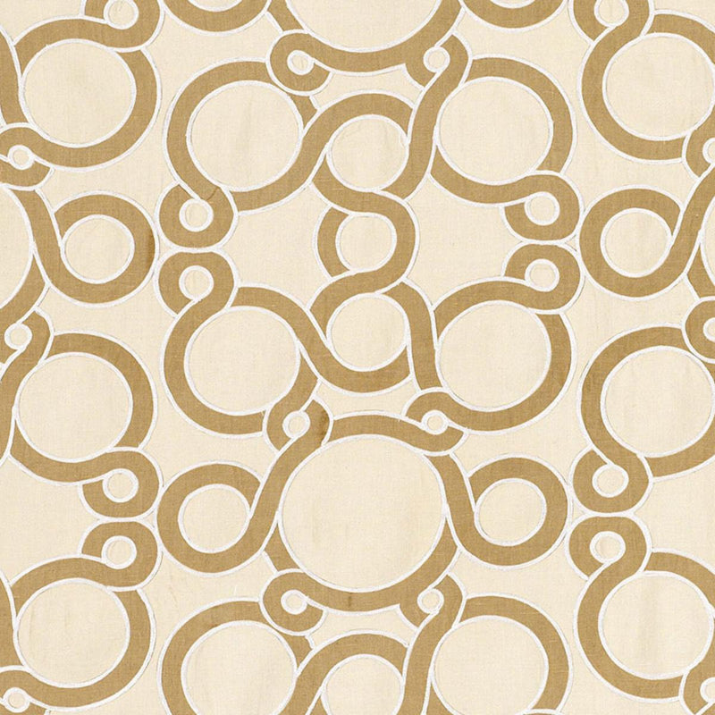SCHUMACHER Conundrum BISCUIT FABRIC | Atlanta Fabrics