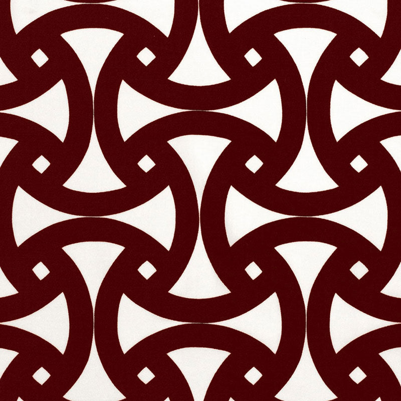 Schumacher SANTORINI PRINT INDOOR/OUTDOOR JAVA  | Atlanta Fabrics