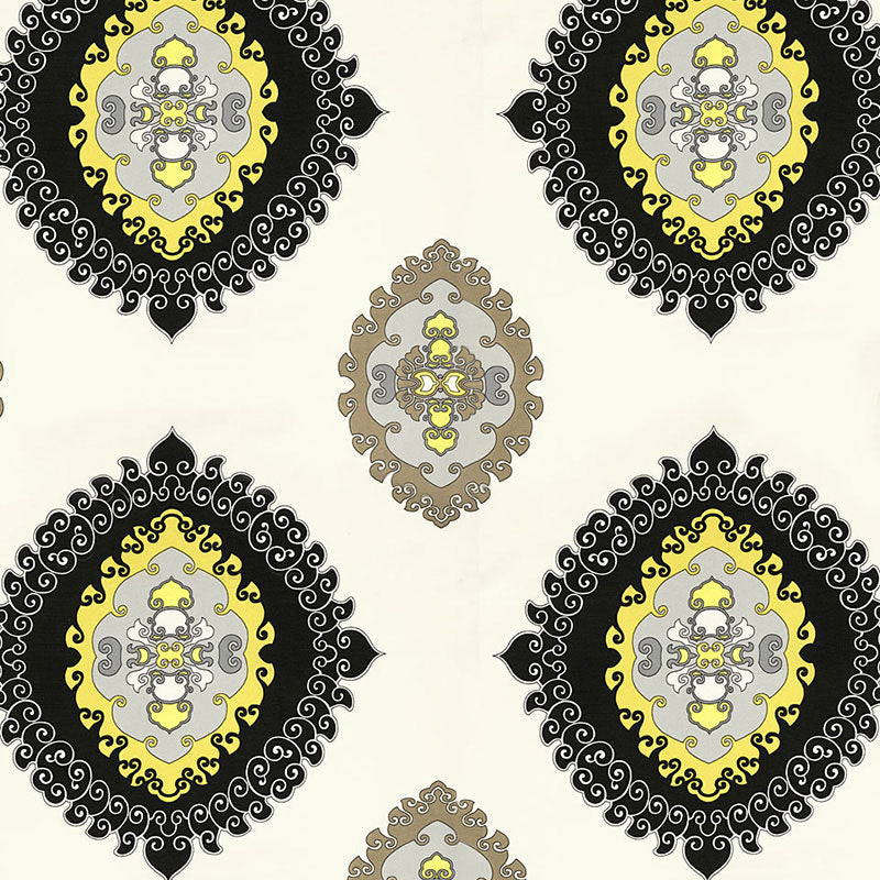 Schumacher SUPER PARADISE PRINT DRIFTWOOD Fabric | Atlanta Fabrics