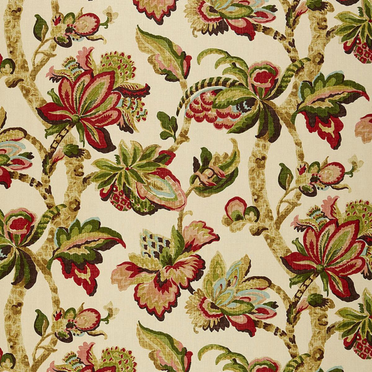 SCHUMACHER KEMSCOTT BLOOM FABRIC | Atlanta Fabrics