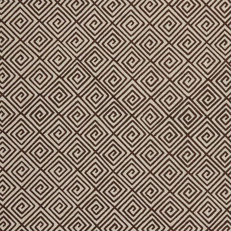 SCHUMACHER GREEK KEY JAVA FABRIC | Atlanta Fabrics