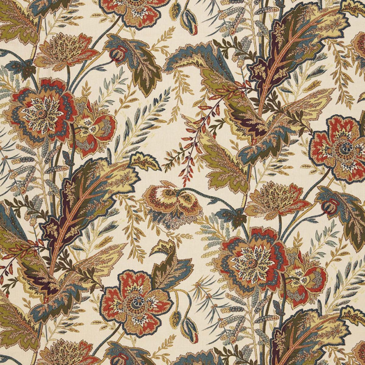 Schumacher SANDOWAY VINE SPICE Fabric | Atlanta Fabrics