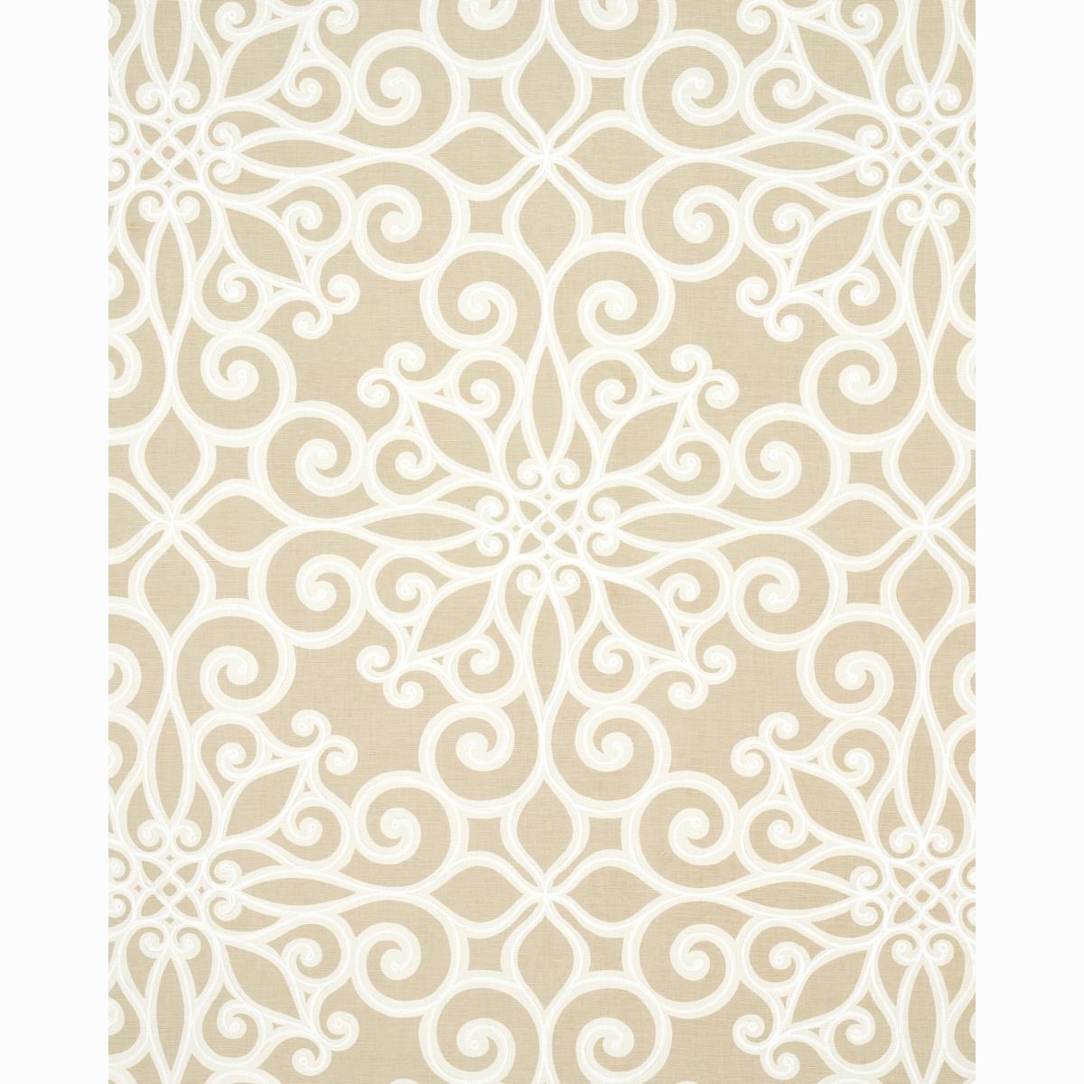 Rosegate Embroidered Print FLAX