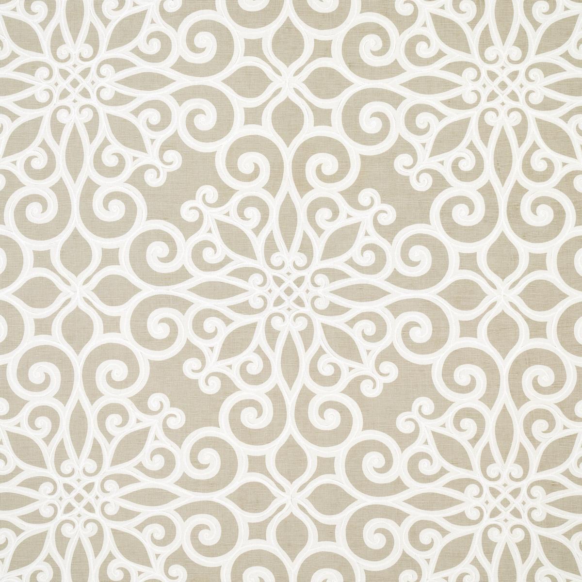 Rosegate Embroidered Print PUMICE
