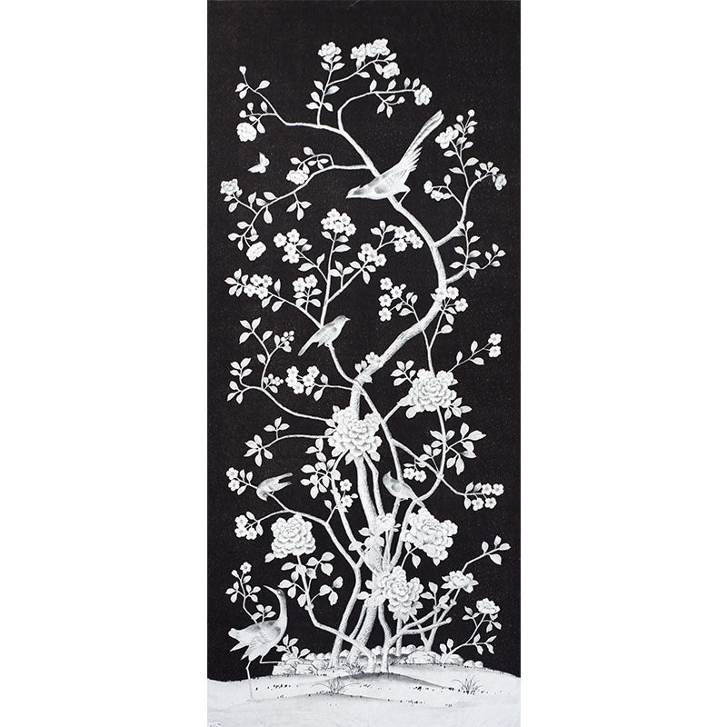 Schumacher CHINOIS PALAIS NOIR Fabric | Atlanta Fabrics