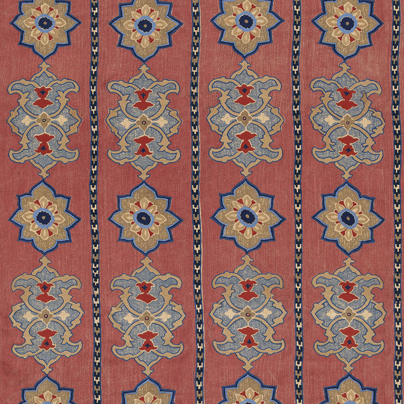 Temara Hand Embroidered Print POMEGRANATE