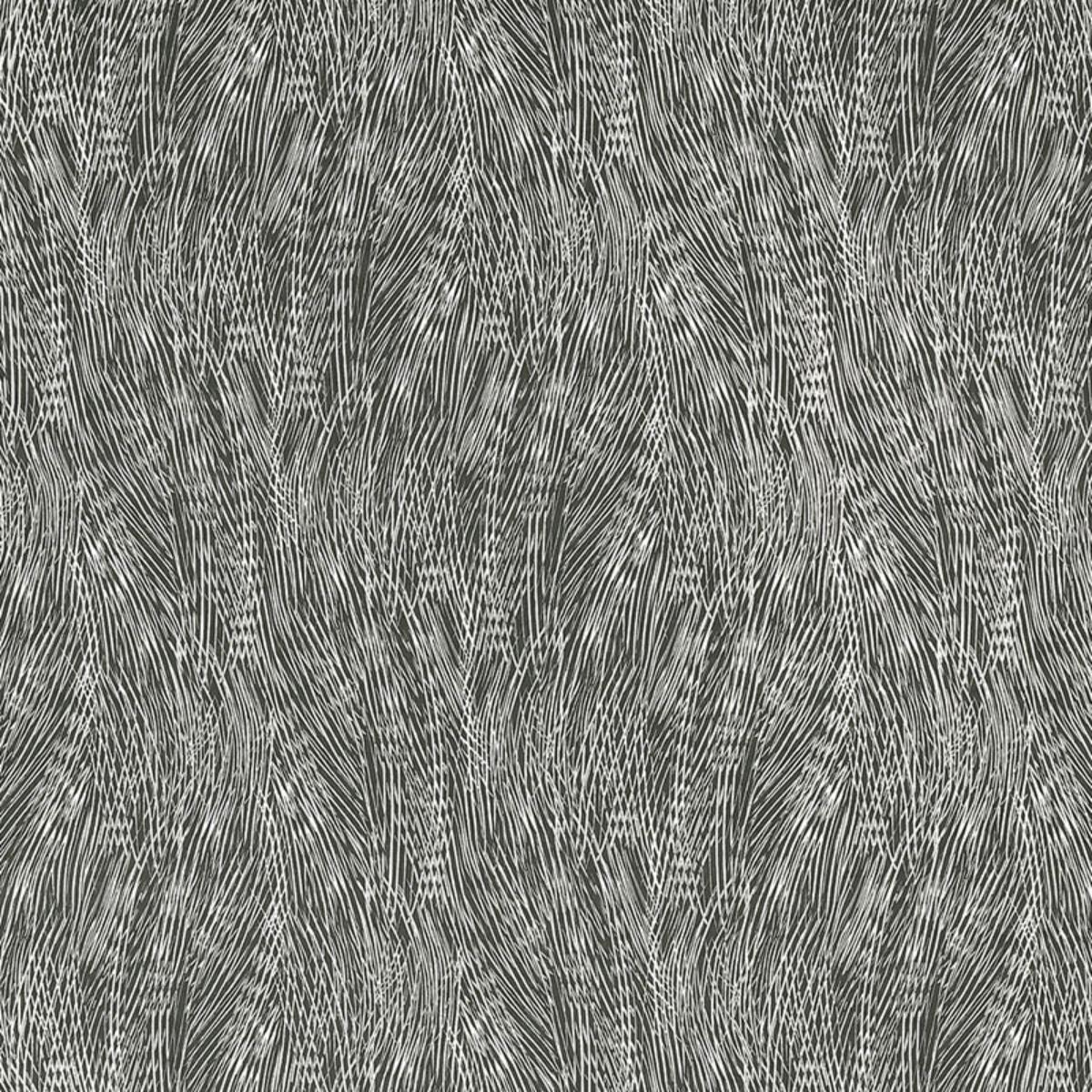 SCHUMACHER GRAND CASCADE CHARCOAL FABRIC | Atlanta Fabrics