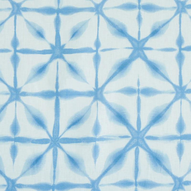 Schumacher ANDROMEDA LINEN SKY Fabric | Atlanta Fabrics