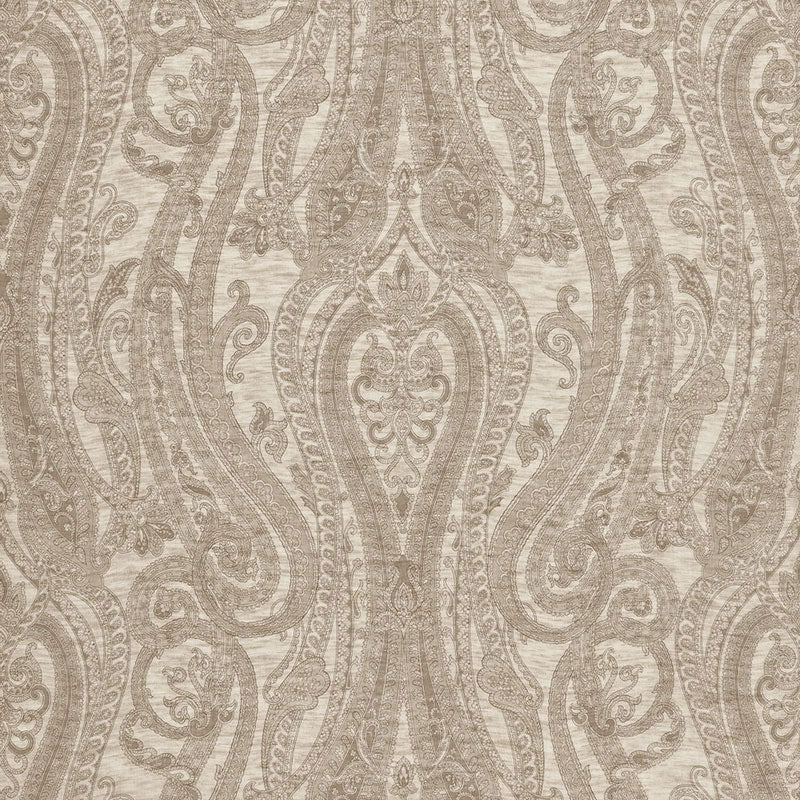 Schumacher CACHEMIRE LINEN SHEER GREIGE Fabric | Atlanta Fabrics