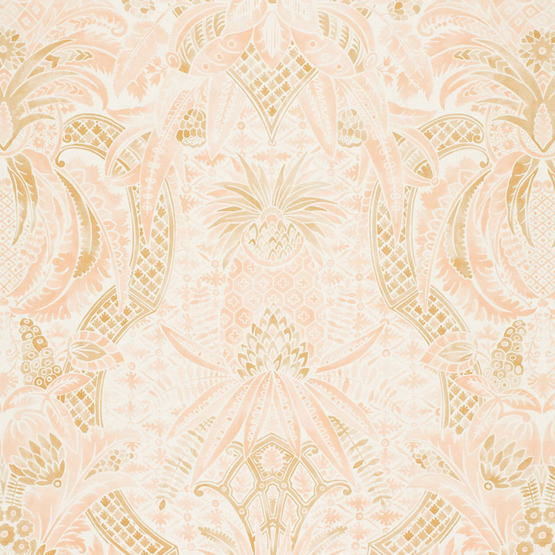 Schumacher CAP FERRAT BLUSH Fabric | Atlanta Fabrics