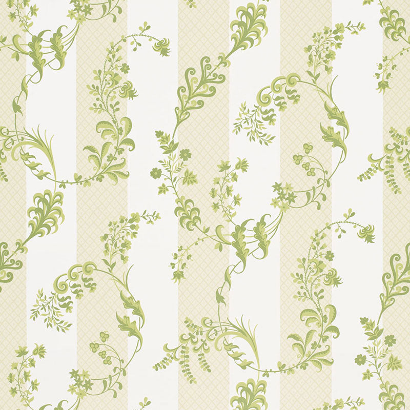 Schumacher BAGATELLE CITRON VERT Fabric | Atlanta Fabrics