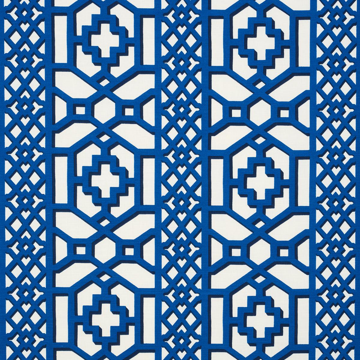 ZANZIBAR TRELLIS NAVY