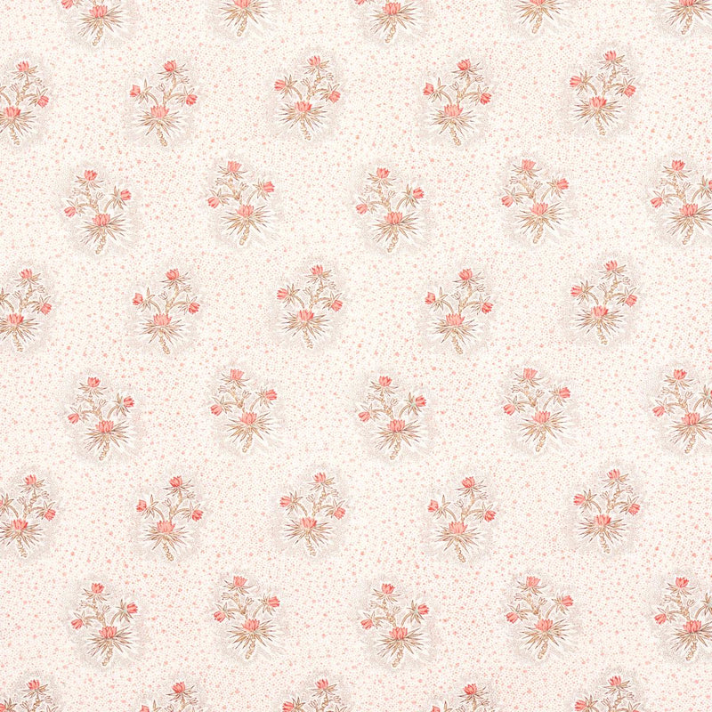SCHUMACHER CASSIS FLORAL ROUGE FABRIC | Atlanta Fabrics