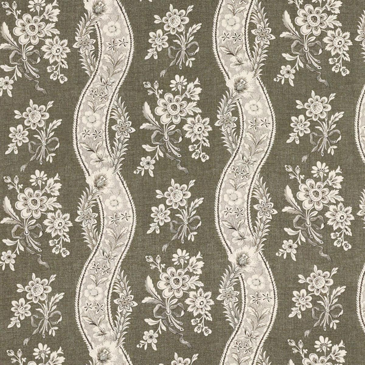Schumacher LE CASTELLET BRUN Fabric | Atlanta Fabrics