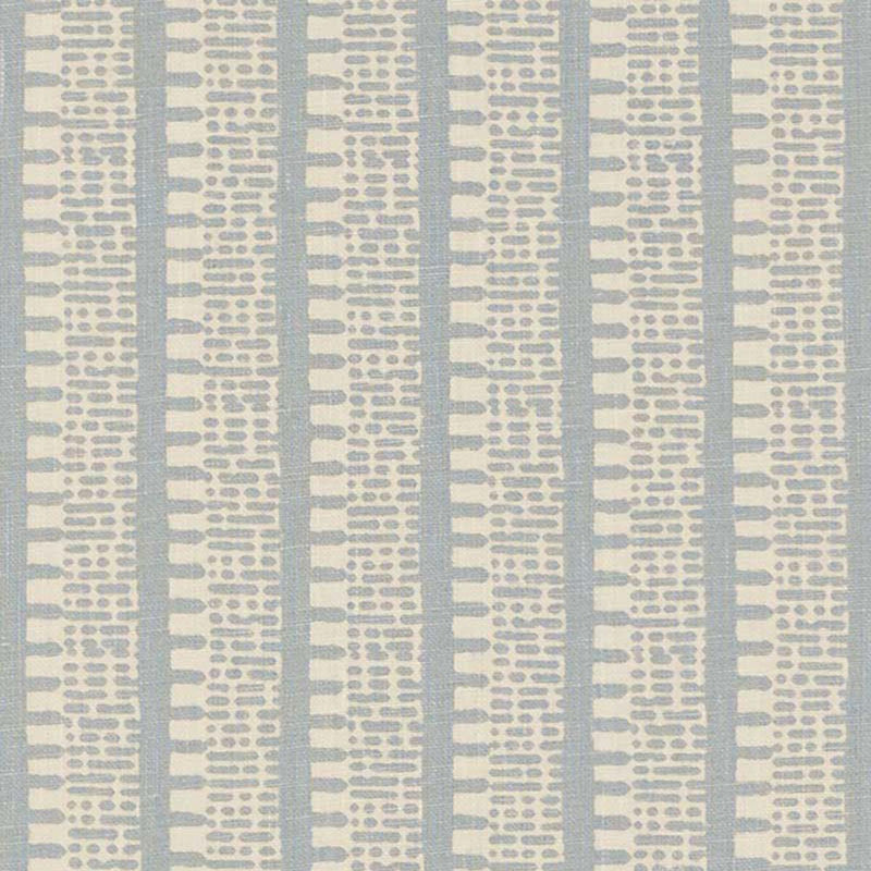 Schumacher KIOSK ORPINGTON BLUE Fabric | Atlanta Fabrics