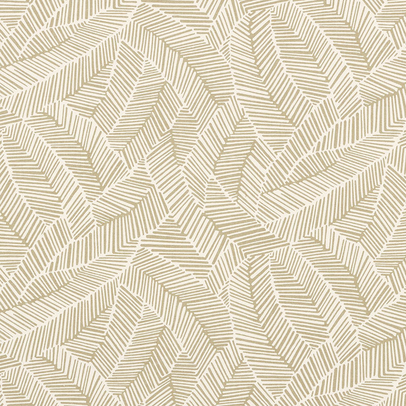 ABSTRACT LEAF TAUPE