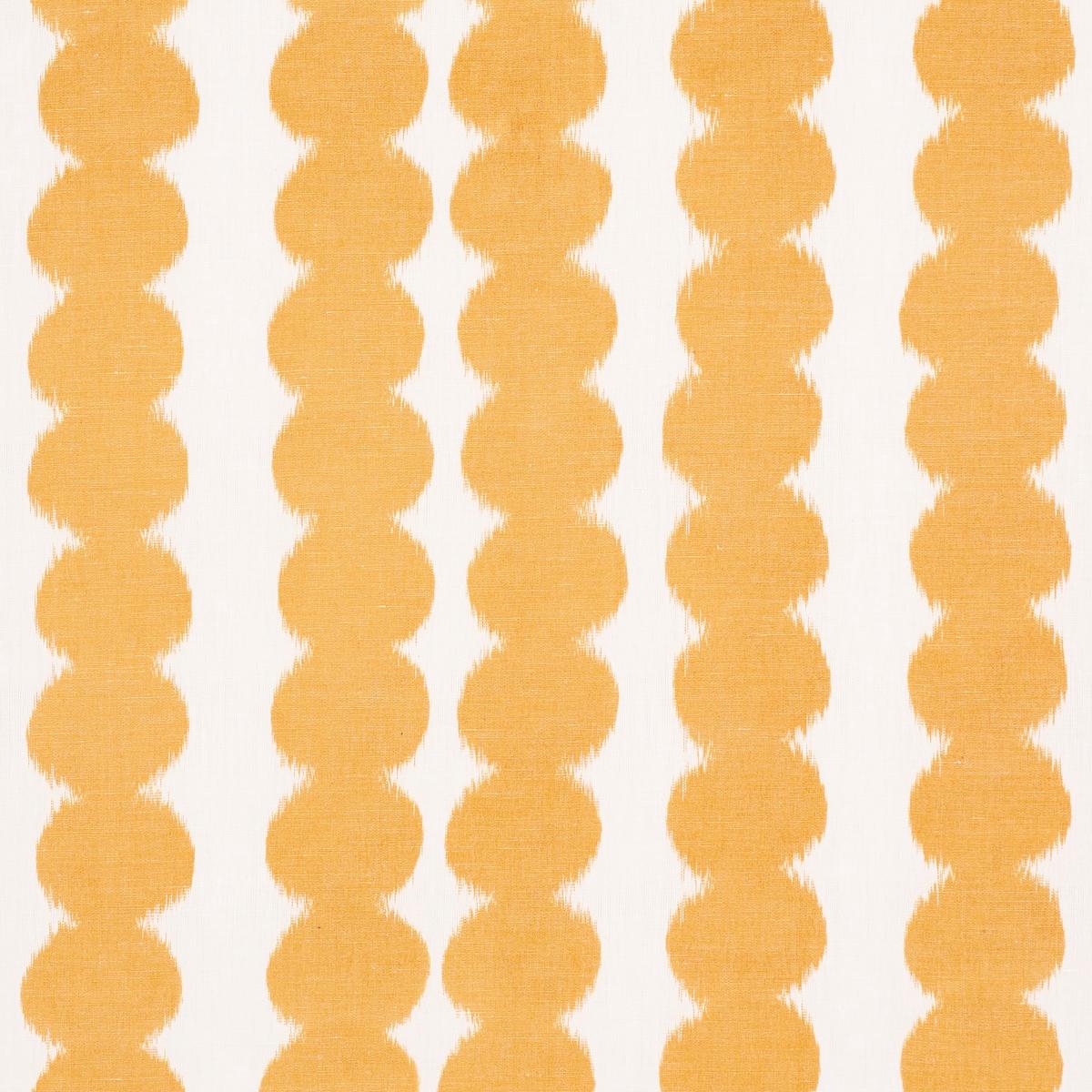 SCHUMACHER FULL CIRCLE SAFFRON FABRIC | Atlanta Fabrics