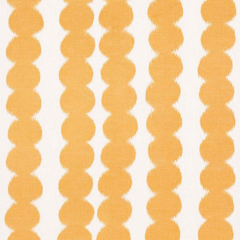 SCHUMACHER FULL CIRCLE SAFFRON FABRIC | Atlanta Fabrics