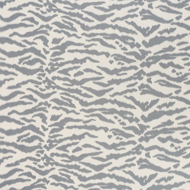 Schumacher TIGRIS GRAPHITE Fabric | Atlanta Fabrics