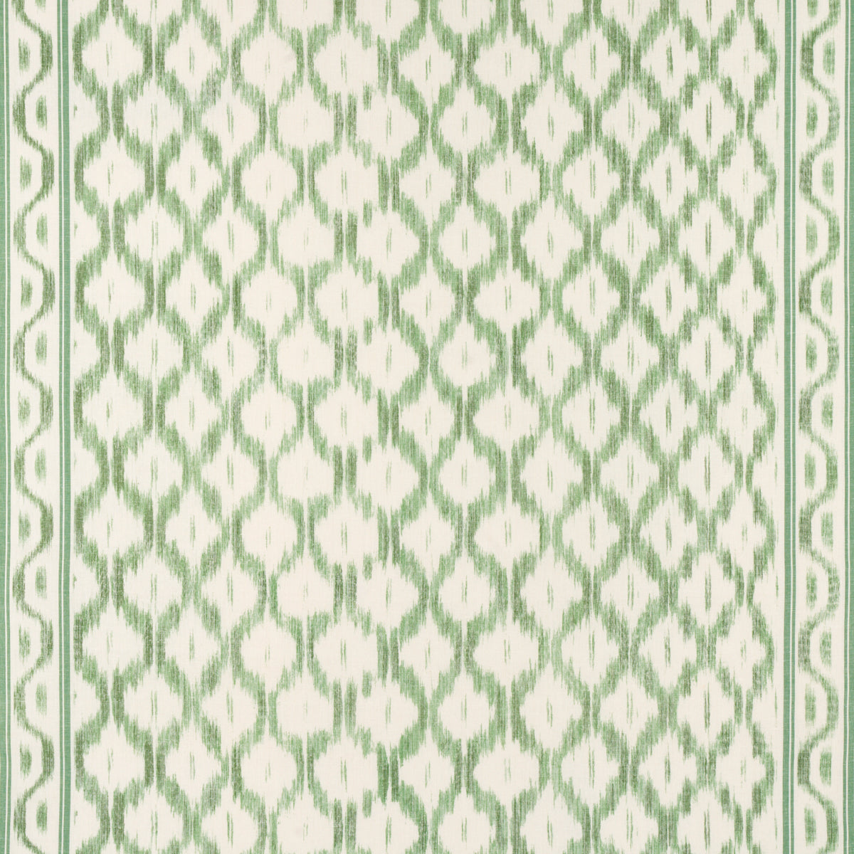 SANTA MONICA IKAT LEAF GREEN