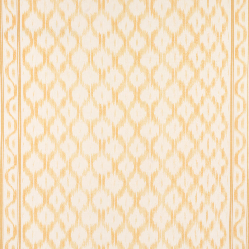 Schumacher SANTA MONICA IKAT YELLOW Fabric | Atlanta Fabrics