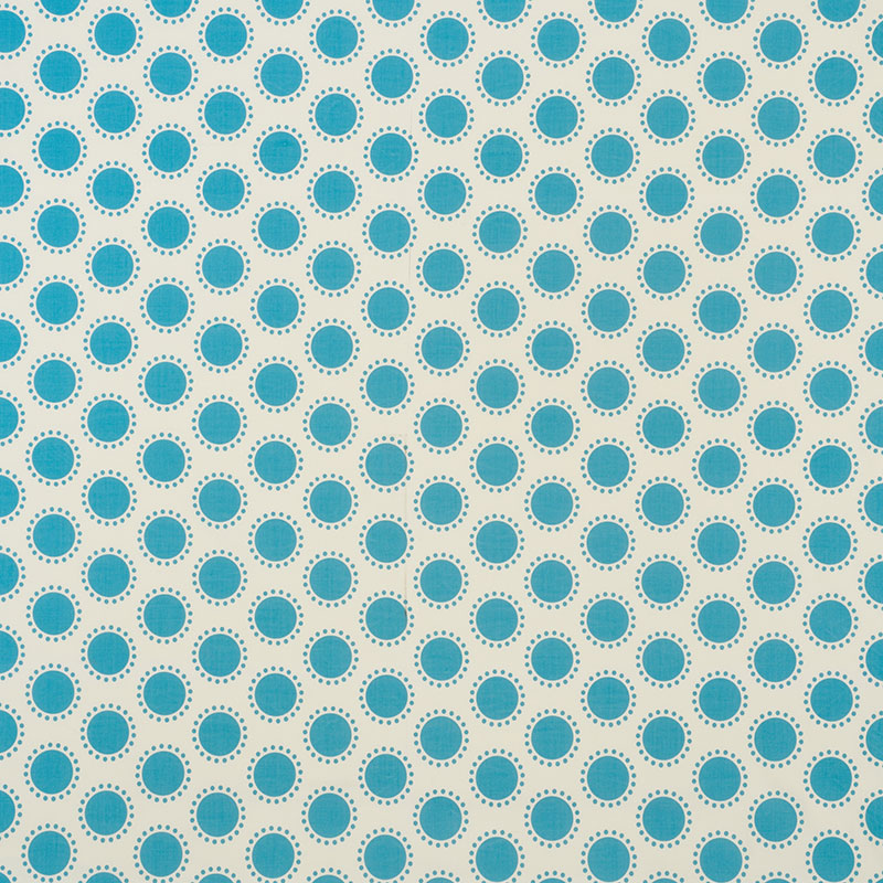Schumacher OOMPA II INDOOR/OUTDOOR AQUA  | Atlanta Fabrics