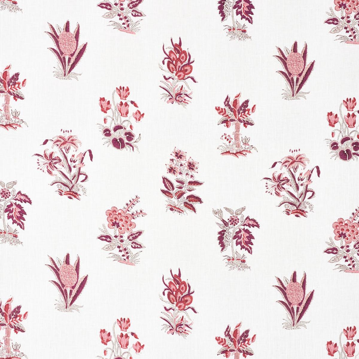 SCHUMACHER BUNNY AUBERGINE FABRIC | Atlanta Fabrics