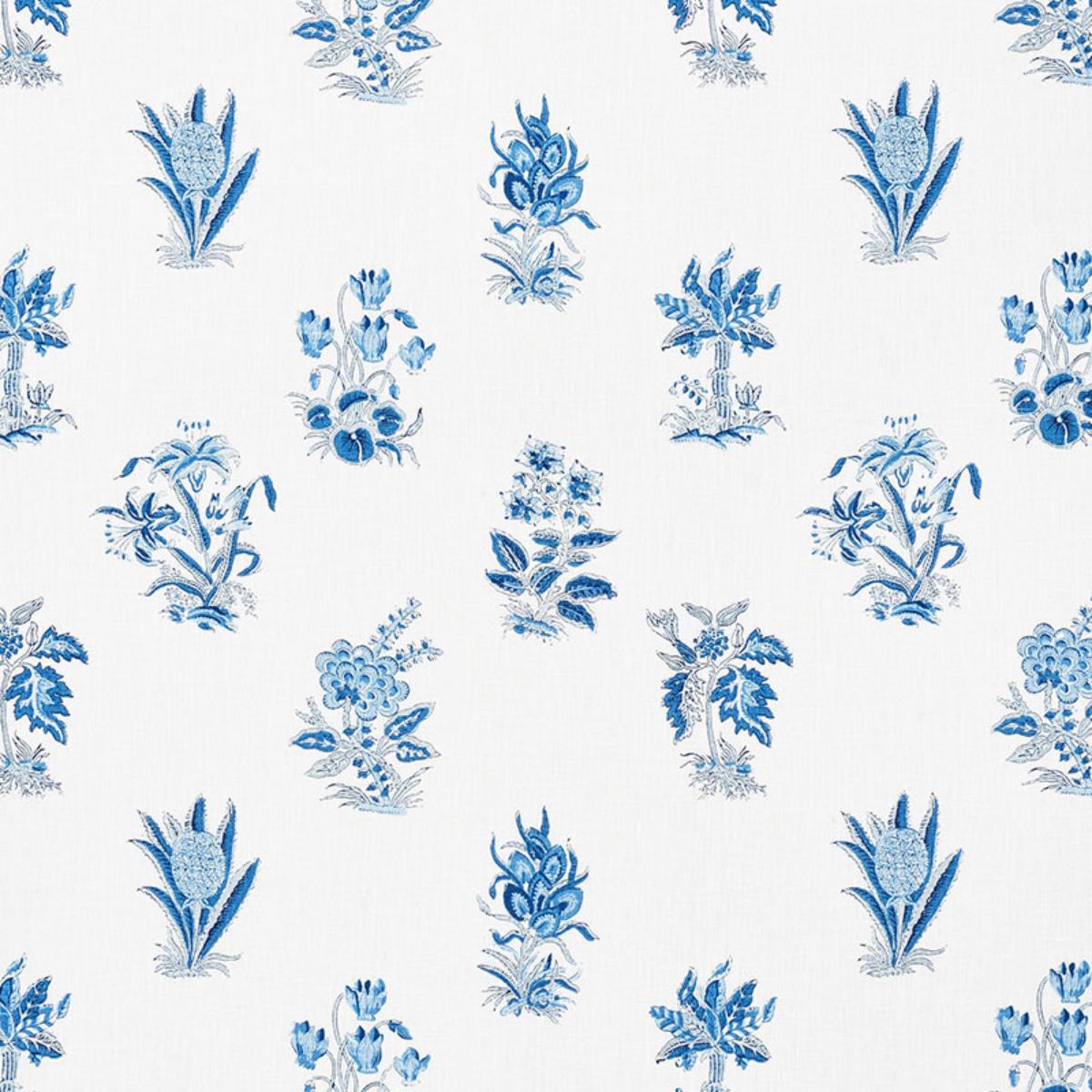 SCHUMACHER BUNNY DELFT FABRIC | Atlanta Fabrics