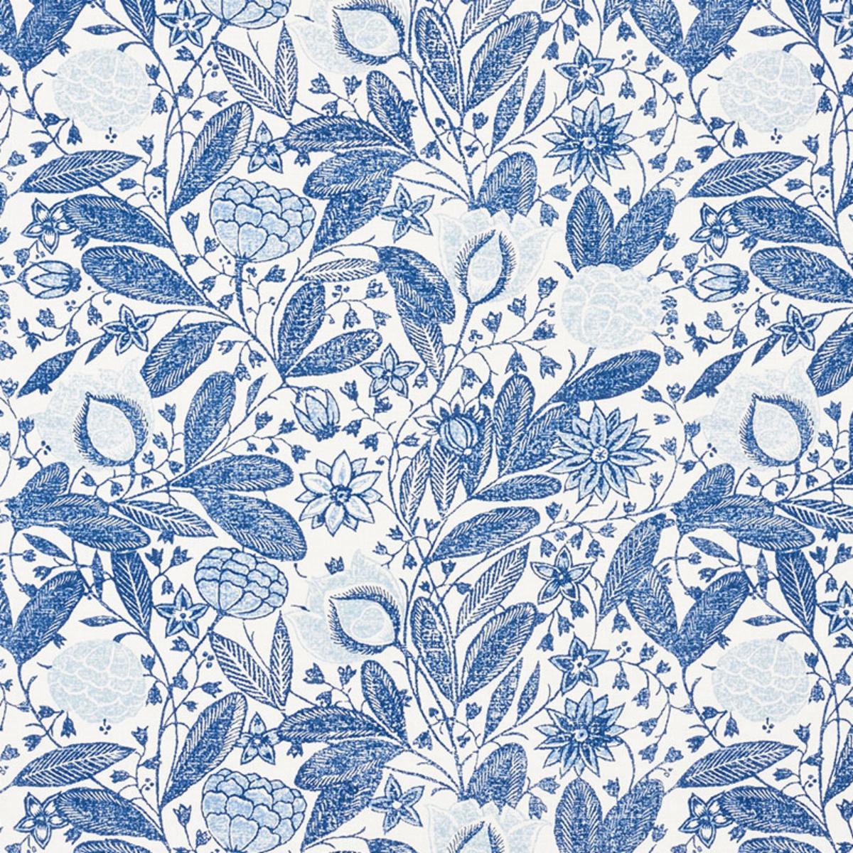 Schumacher GLORIA DELFT Fabric | Atlanta Fabrics
