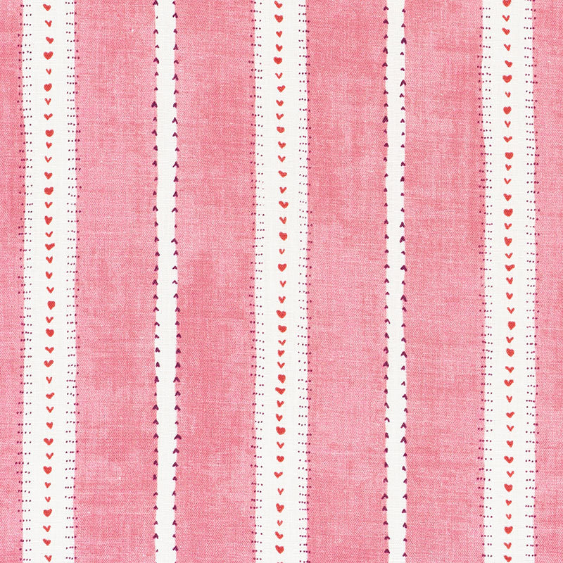 Schumacher AMOUR RASPBERRY Fabric | Atlanta Fabrics