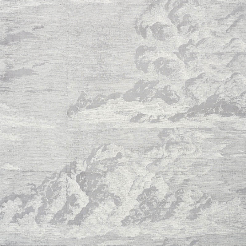 Schumacher CLOUD TOILE FOG Fabric | Atlanta Fabrics