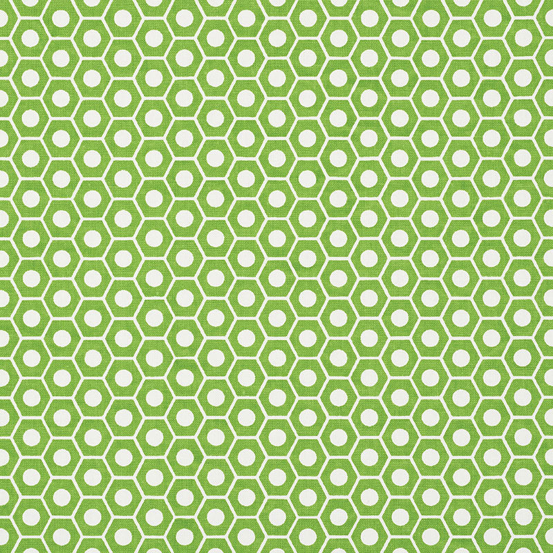 Schumacher QUEEN B GREEN  | Atlanta Fabrics