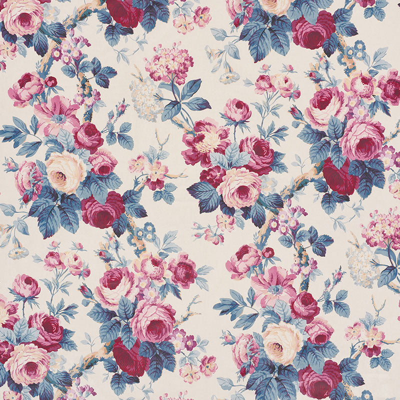 Schumacher NANCY FLORAL HAMISH Fabric | Atlanta Fabrics