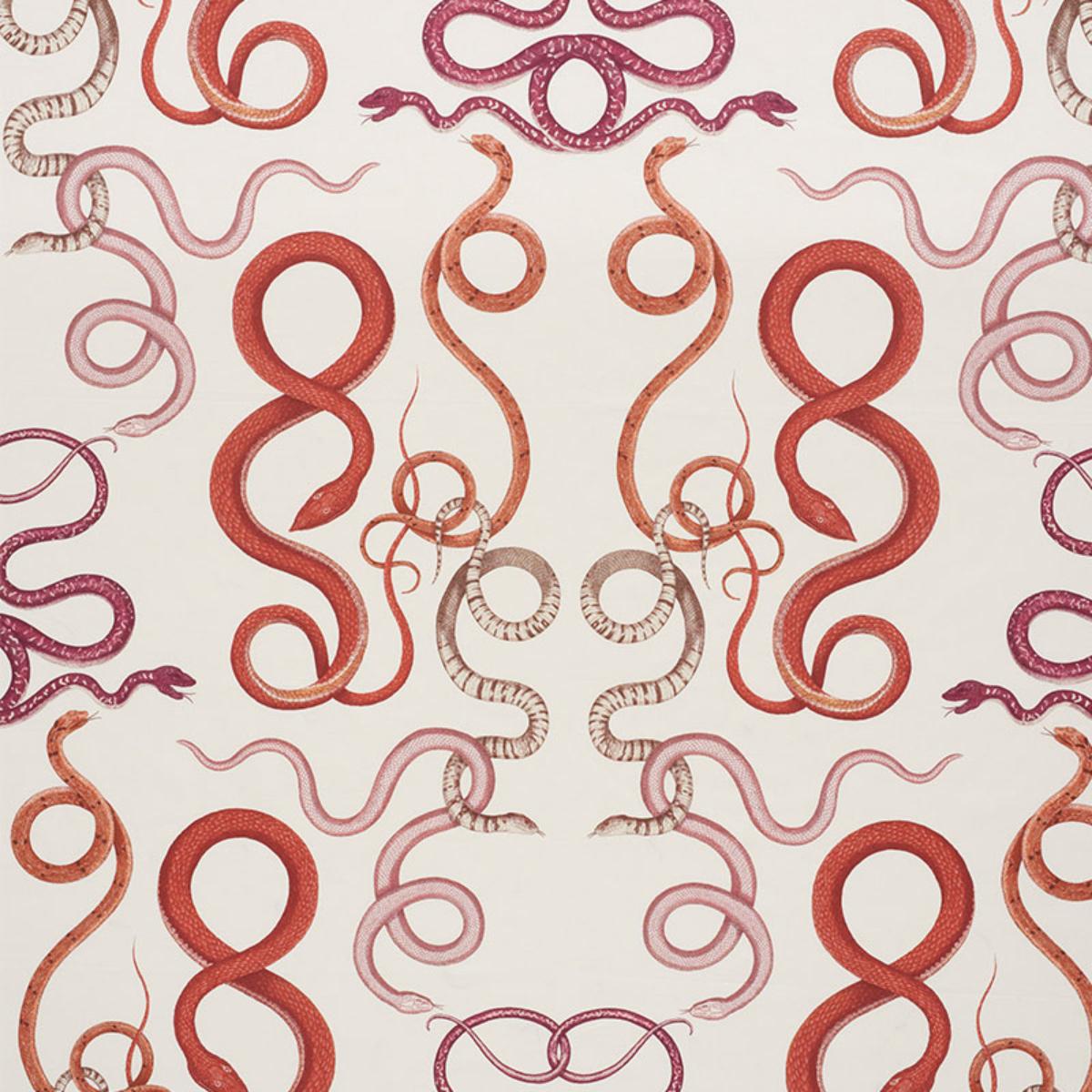 Schumacher GIOVE RUBY & GARNET Fabric | Atlanta Fabrics