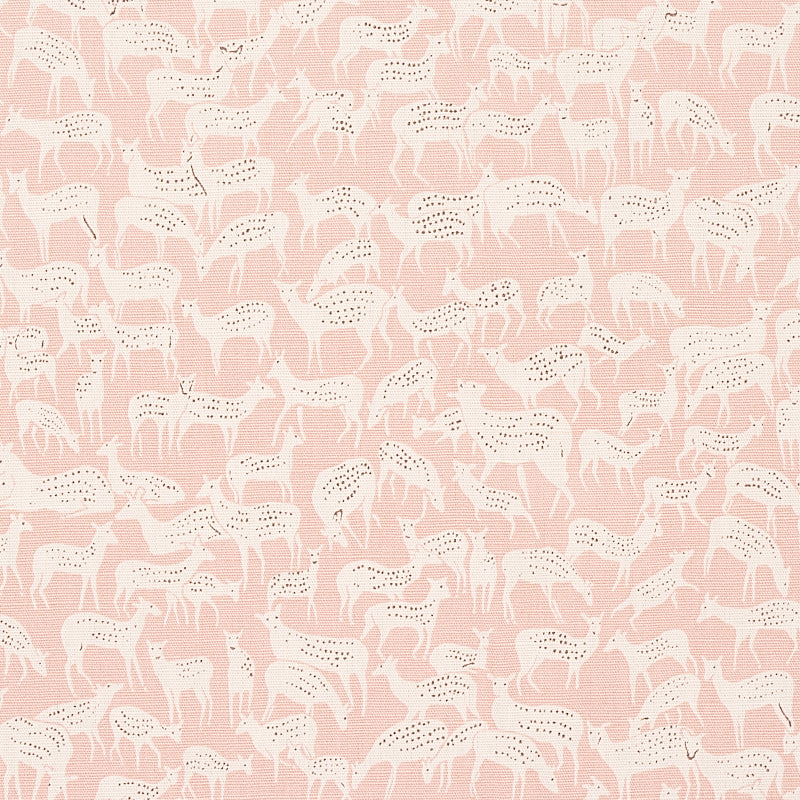Schumacher FAUNA DUSTY PINK Fabric | Atlanta Fabrics