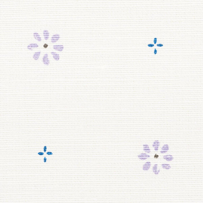 SCHUMACHER SUNA FLORAL LILAC FABRIC | Atlanta Fabrics