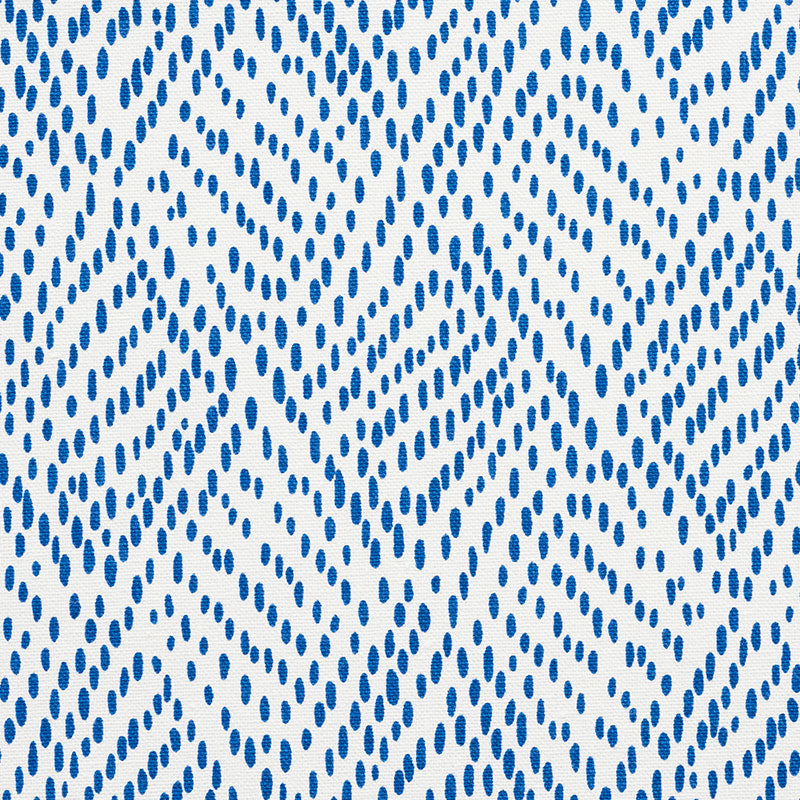Schumacher DUMA DIAMOND BLUE Fabric | Atlanta Fabrics
