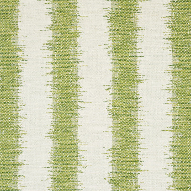 Schumacher ATTLEBORO IKAT GREEN Fabric | Atlanta Fabrics
