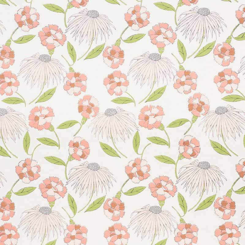 SCHUMACHER BOUQUET TOSS FAWN FABRIC | Atlanta Fabrics