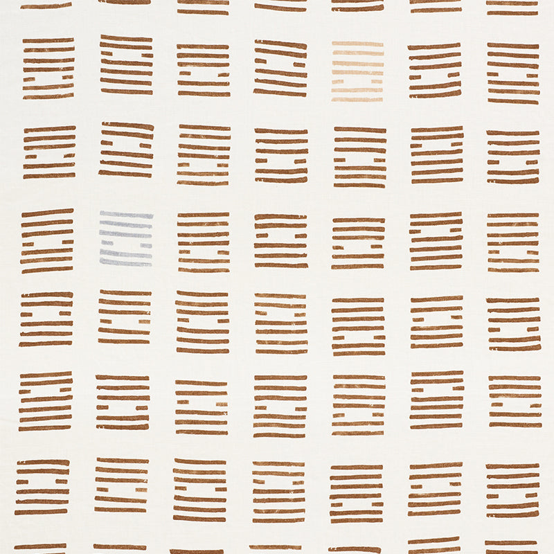 Schumacher TIASQUAM TEAK Fabric | Atlanta Fabrics