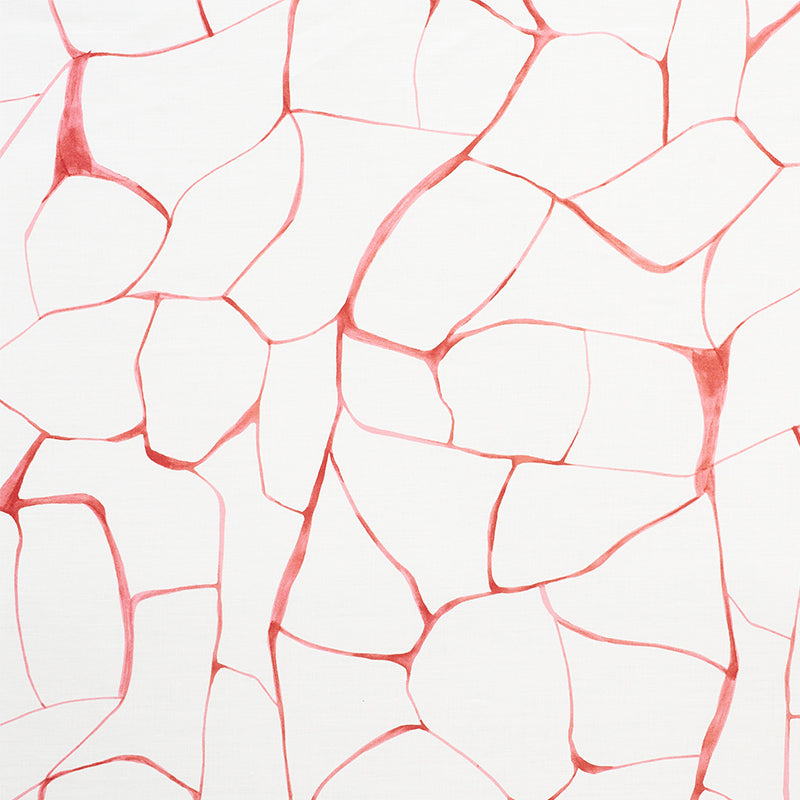 Schumacher FILIGREE CORAL  | Atlanta Fabrics